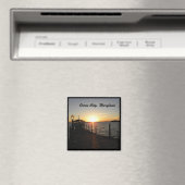 OC, MD tuinhuisje zonsondergang Magneet (Insitu (Vaatwasser))