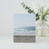OC Southern California Beach - Ocean Uitzicht Briefkaart (Staand voorkant)