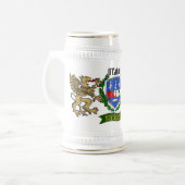 O'Cahan Irish Shield Beer Stein Bierpul (Voorkant links)