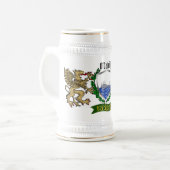 O'Cahill/Cahill Irish Shield Beer Stein Bierpul (Voorkant links)