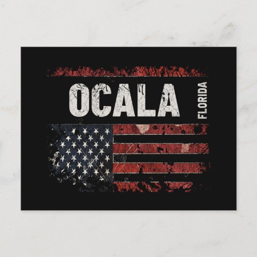 Ocala Florida Briefkaart (Voorkant)