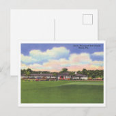 Ocala Florida Gemeentelijke Golfbaan Vintage Briefkaart (Voorkant / Achterkant)