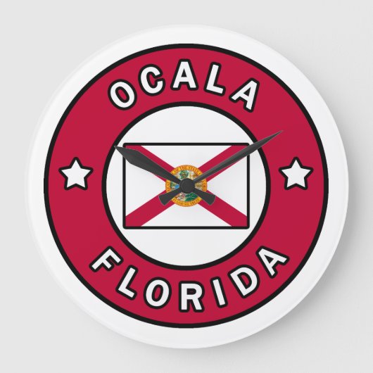 Ocala Florida Grote Klok (Voorkant)