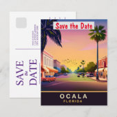 Ocala Florida Historische Stad Trouw Uitnodiging (Voorkant / Achterkant)