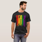Ocala Florida Lgbtq Pride Rainbow Flag T-shirt (Voorkant volledig)