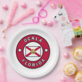 Ocala Florida Papieren Bordje (Feest)