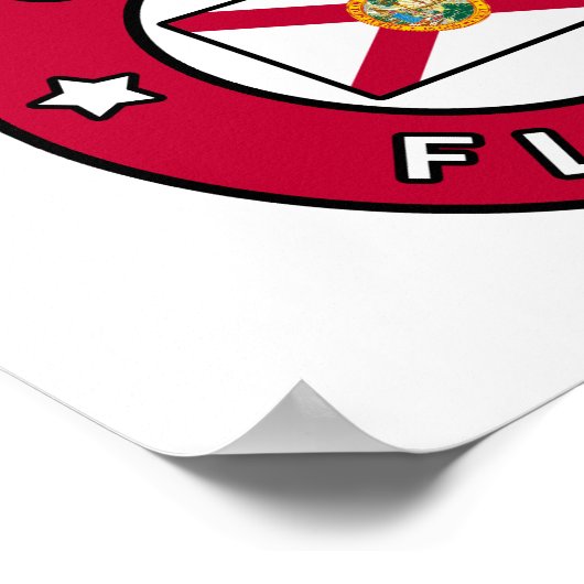 Ocala Florida Poster (Hoek)