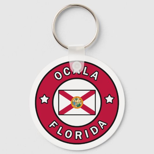 Ocala Florida Sleutelhanger (Voorkant)