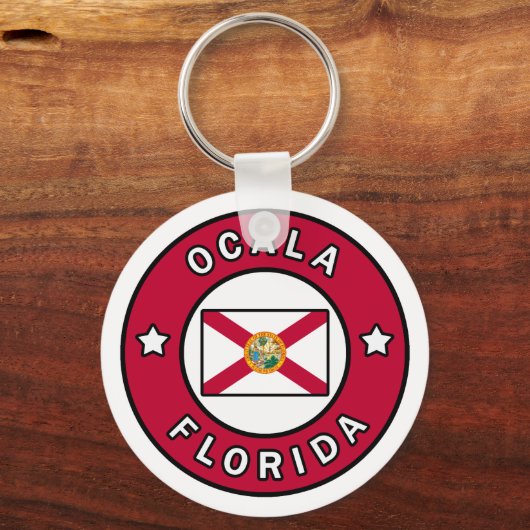 Ocala Florida Sleutelhanger (Voorkant)