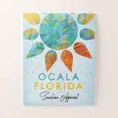 Ocala Florida Sunshine Travel Legpuzzel (Verticaal)
