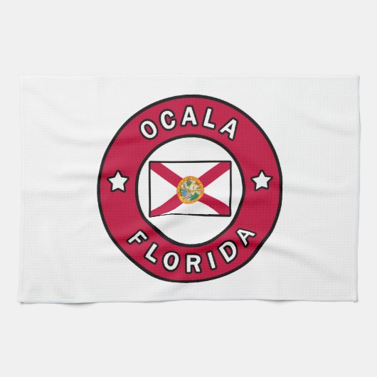 Ocala Florida Theedoek (Horizontaal)