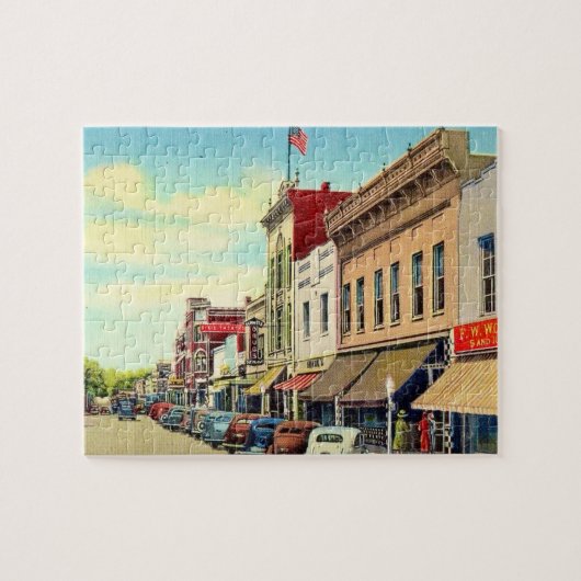 Ocala Florida's Magnolia St. 11x14 Puzzel (Horizontaal)