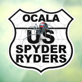 Ocala Hoofdstuk - Decal Hoofdstuk Logo (Vel 3)