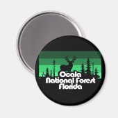 Ocala National Forest Florida Magneet (Voorkant / Achterkant)