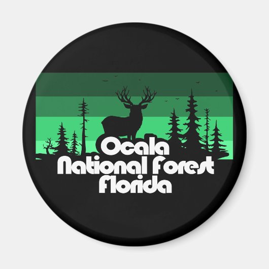 Ocala National Forest Florida Magneet (Voorkant)
