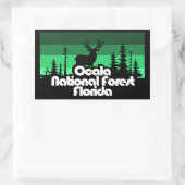 Ocala National Forest Florida Rechthoekige Sticker (Tas)