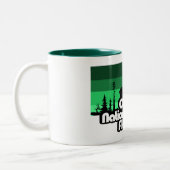 Ocala National Forest Florida Tweekleurige Koffiemok (Links)