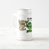O'Callaghan/Callaghan Irish Shield Beer Stein Bierpul (Voorkant links)