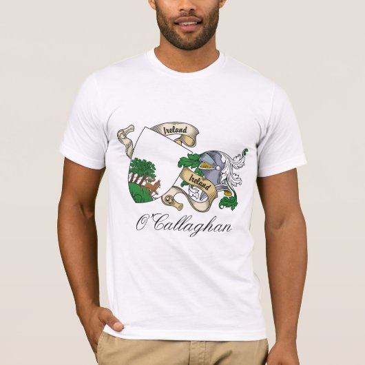 O'Callaghan Family Crest T-shirt (Voorkant)
