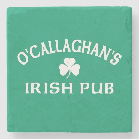O'Callaghan's Ierse Pub Stenen Onderzetter (Voorkant)