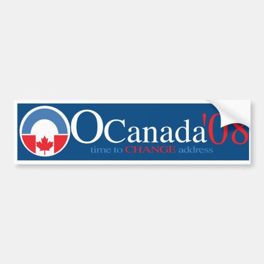 OCanada-kopie Bumpersticker (Voorkant)