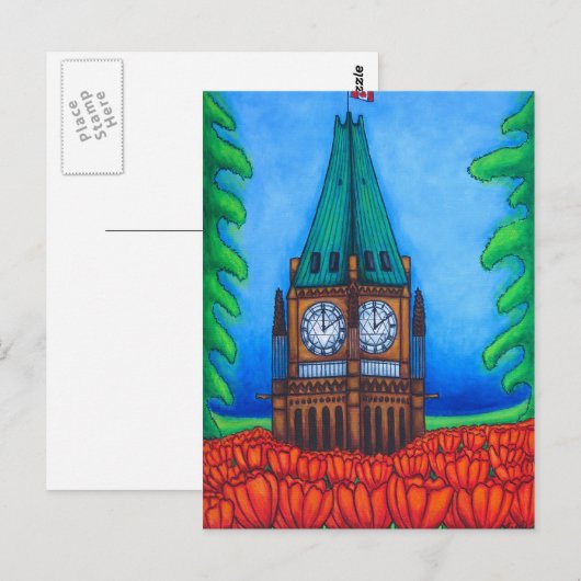 O'Canada Post Card Briefkaart (Voorkant / Achterkant)