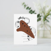Ocarina Briefkaart (Staand voorkant)