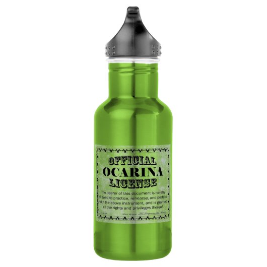 Ocarina-licentie Waterfles (Rechts)