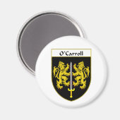 O'Carroll Wapenschild/Familie Crest Magneet (Voorkant / Achterkant)