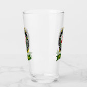 O'Casey/Casey Irish Shield gepersonaliseerd biergl Glas (Links)