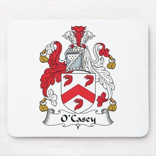 O'Casey Family Crest Muismat (Voorkant)