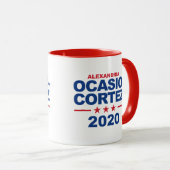 Ocasio-Cortez 2020 Mok (Voorkant rechts)