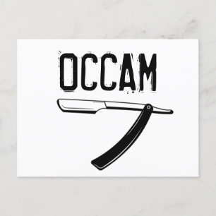 Occam's Razor Briefkaart