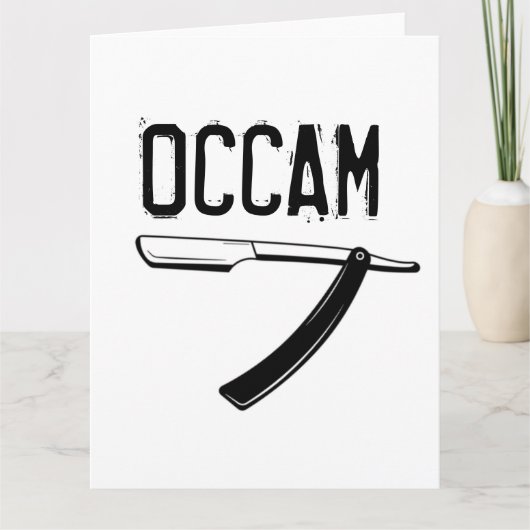 Occam's Razor Kaart (Voorkant)