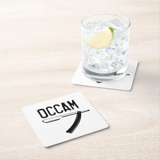 Occam's Razor Kartonnen Onderzetters (Insitu)