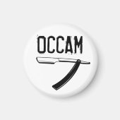 Occam's Razor Magneet (Voorkant)