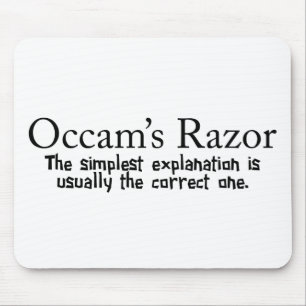 Occam's Razor Scientific Problem Solution Muismat