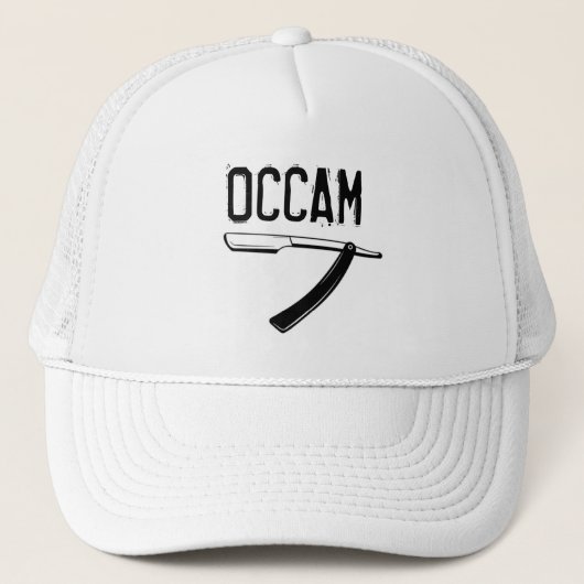 Occam's Razor Trucker Pet (Voorkant)