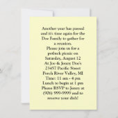 Occasion Fun Casual uitnodigingen voor front-porch (Achterkant)