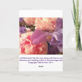 Occasion Kaart: Ontvouwen Kaart (Achterkant)