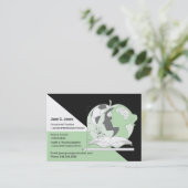 Occasional Teacher Children's Educator School Visitekaartje (Staand voorkant)