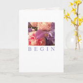 Occasions Kaart: Begin Kaart (Gele Bloem)