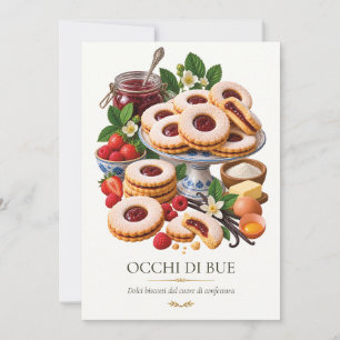 Occhi di Bue – Italiaans Vintage Dessert Kaart
