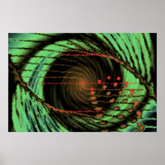 Occular Vortex door Izana Poster (Voorkant)