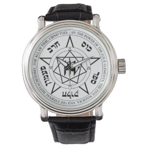 occult bindsymbool horloge