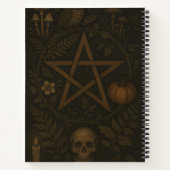 Occult Botanica Pentagram Notitieboek (Achterkant)