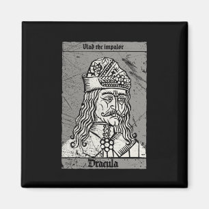 Occult Dracula - Vlad the Impaler Horror Vampire Magneet