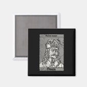 Occult Dracula - Vlad the Impaler Horror Vampire Magneet (Voorkant / Achterkant)