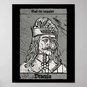 Occult Dracula - Vlad the Impaler Horror Vampire Poster
