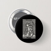 Occult Dracula - Vlad the Impaler Horror Vampire Ronde Button 5,7 Cm (Voorkant /achterkant)